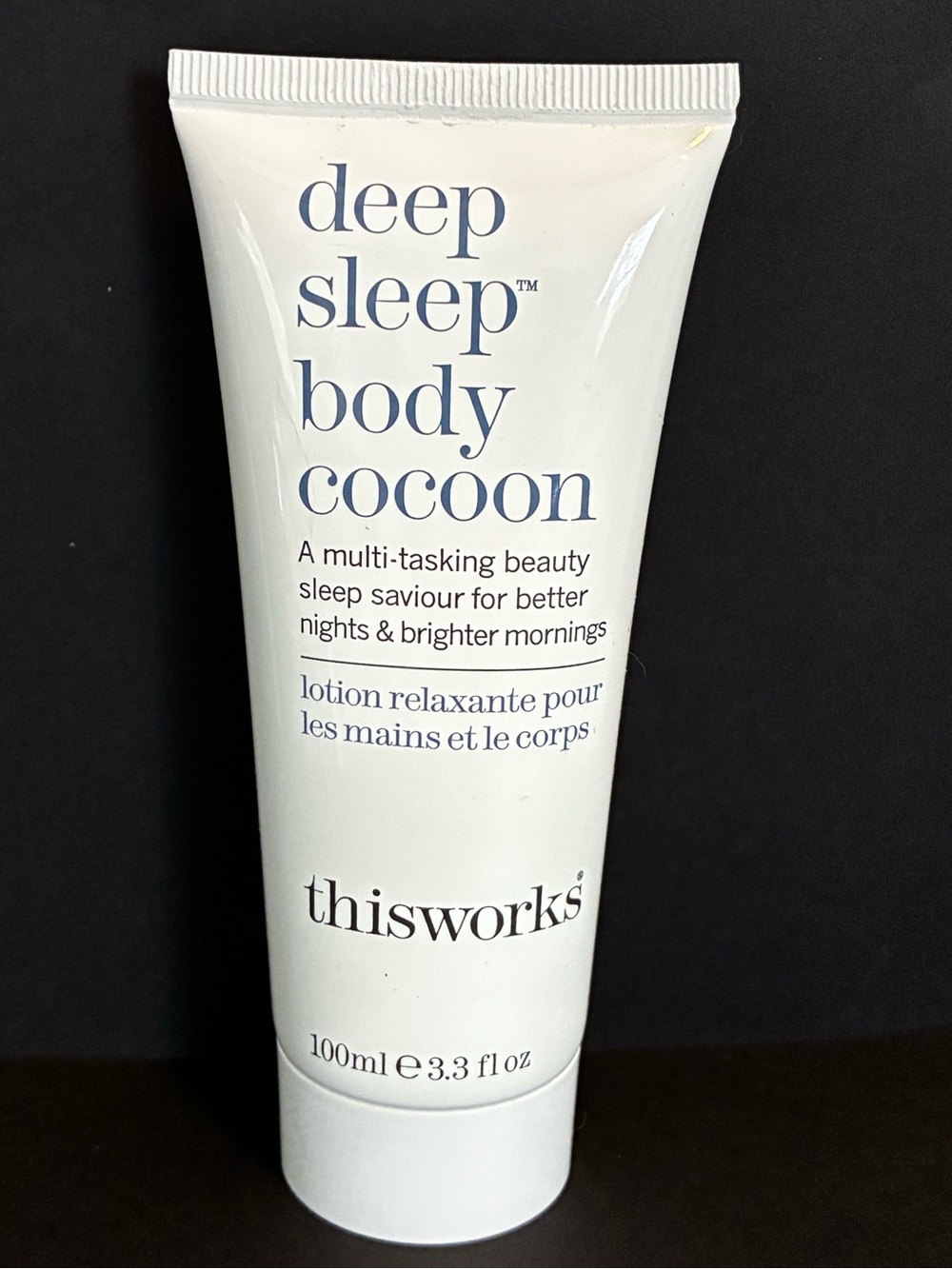 This Works Deep Sleep Body Cocoon Bedtime Lotion $40 MSRP 3.3 fl oz New Sealed